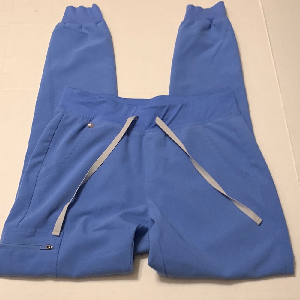 FIGS blue scrub pants Two front pockets 2 back pockets S/T 30x30
